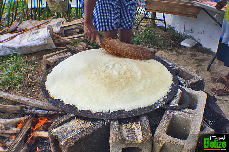 Making Cassava Bread in the Heart of Belize's Culture Town