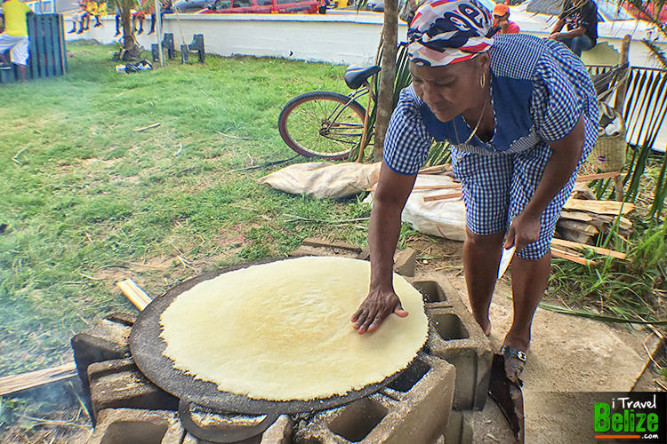 Making Cassava Bread in the Heart of Belize's Culture Town