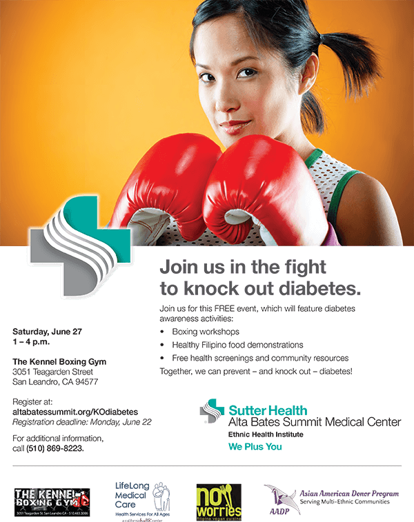 Bay Area Boxing Gym partners w/ Sutter Health for health event on