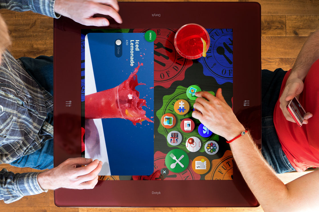 Interactive Cafe Table