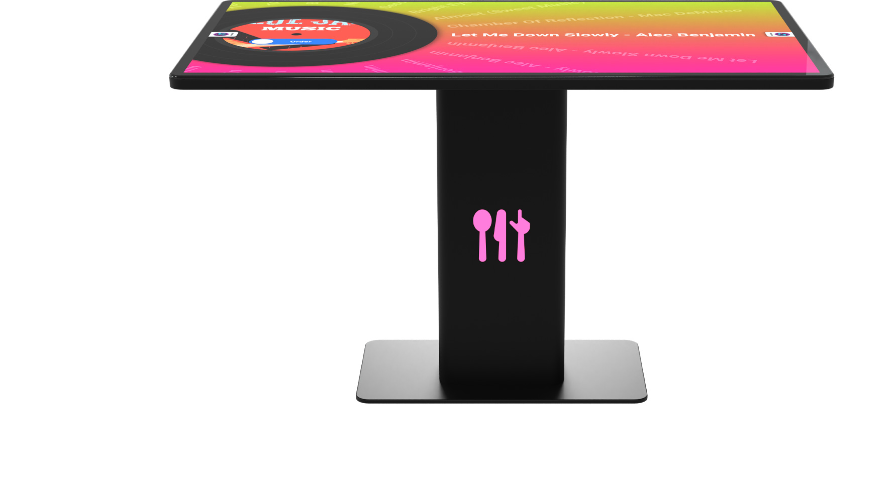 Interactive Restaurant Table