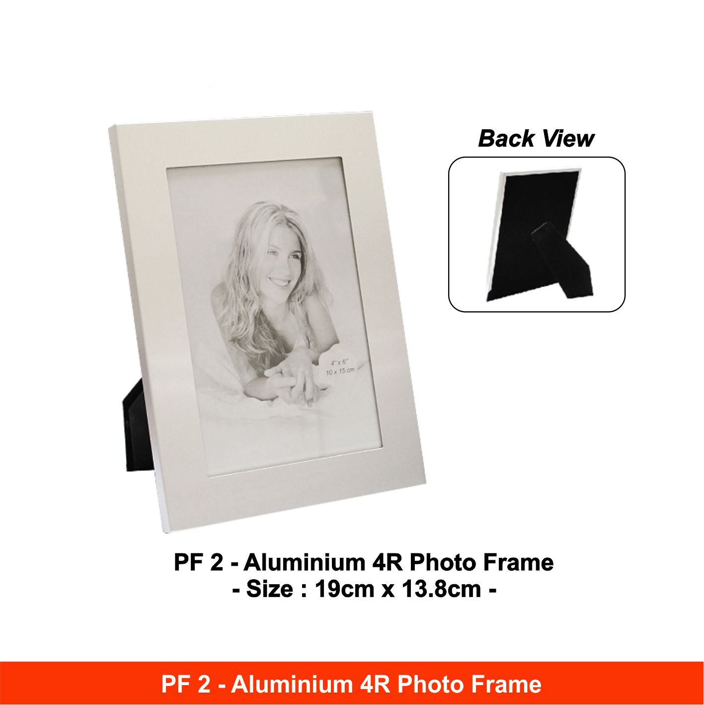 PF2 Aluminium 4R Photo Frame iTrophy