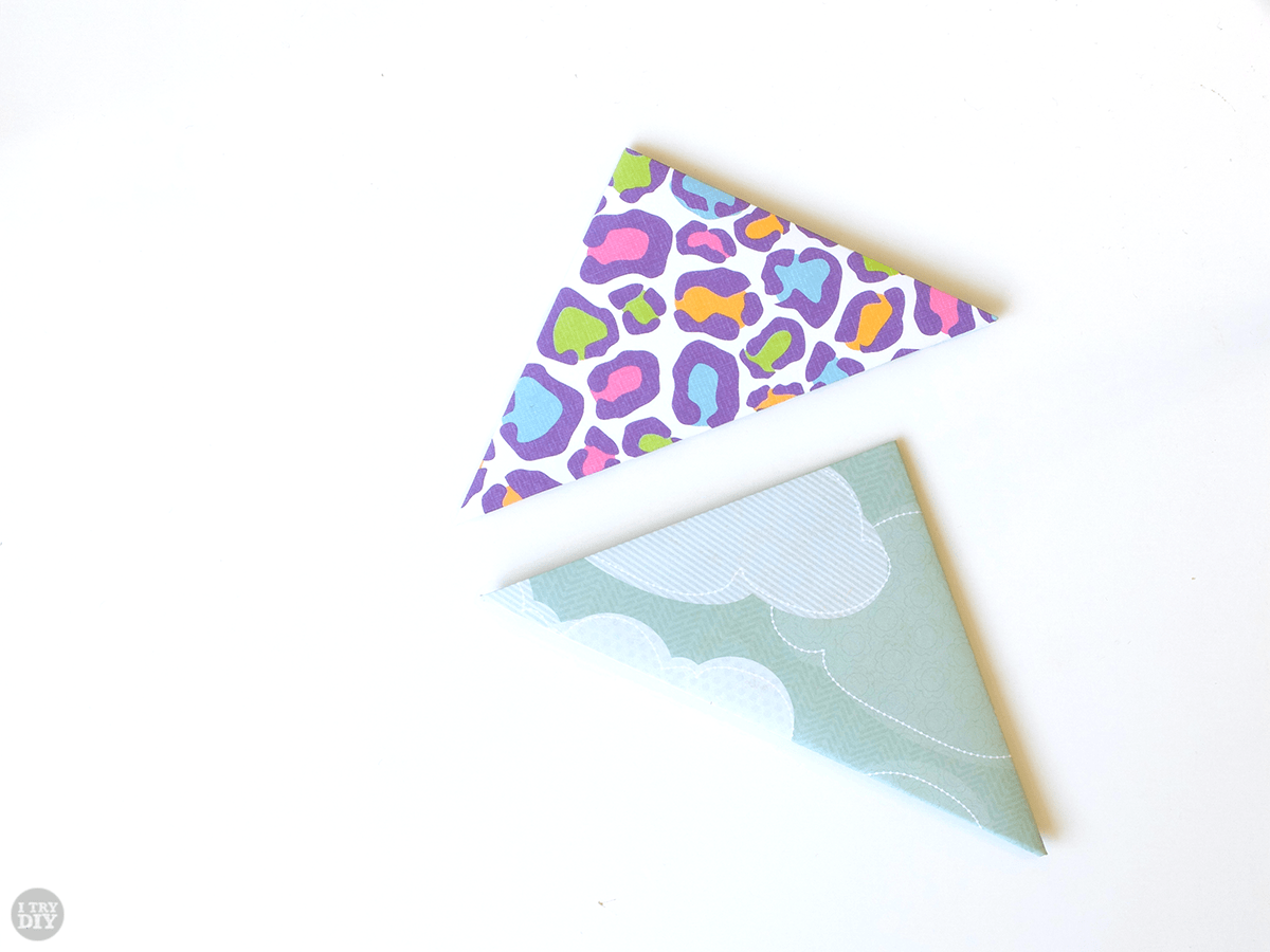 How to Fold a Letter into a Triangle I Try DIY