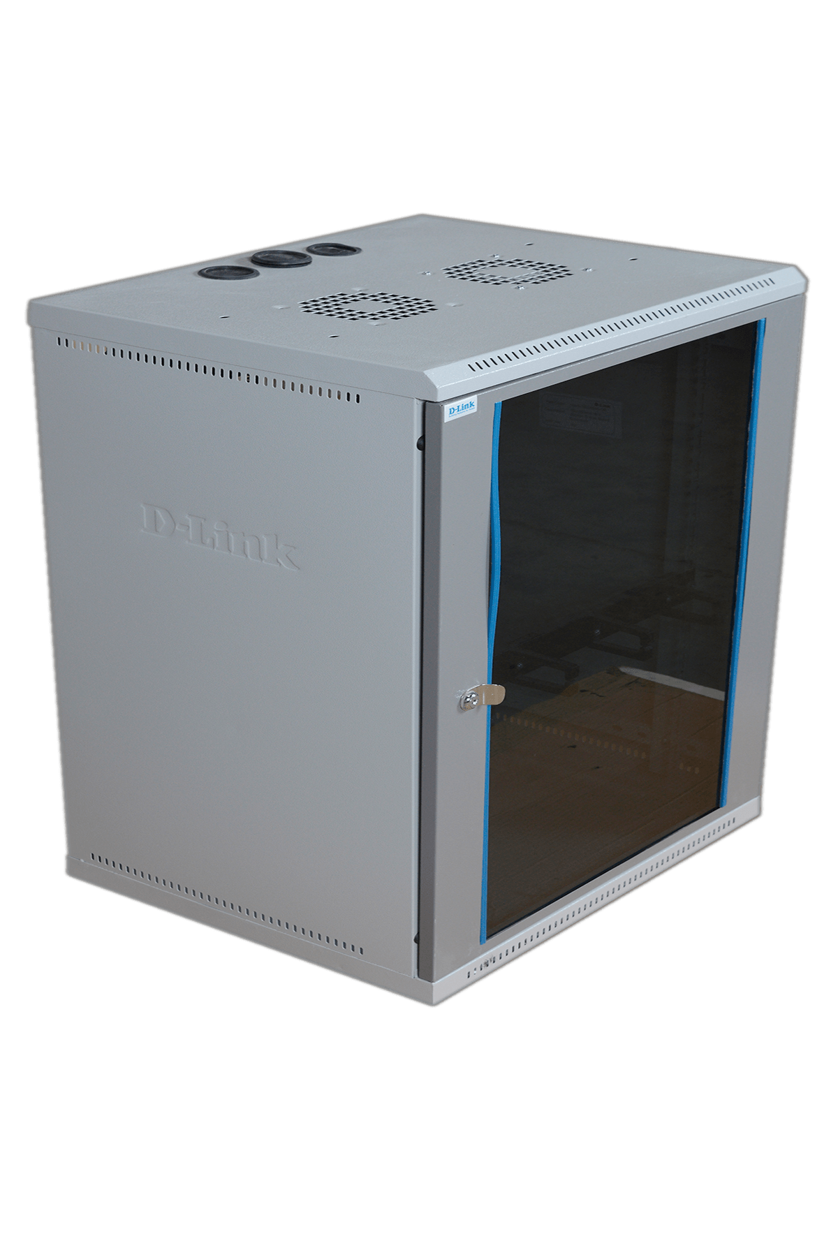 NWR9U5545GR 9U 550W 450D Wall Mount Steel Enclosure in Wall Mount