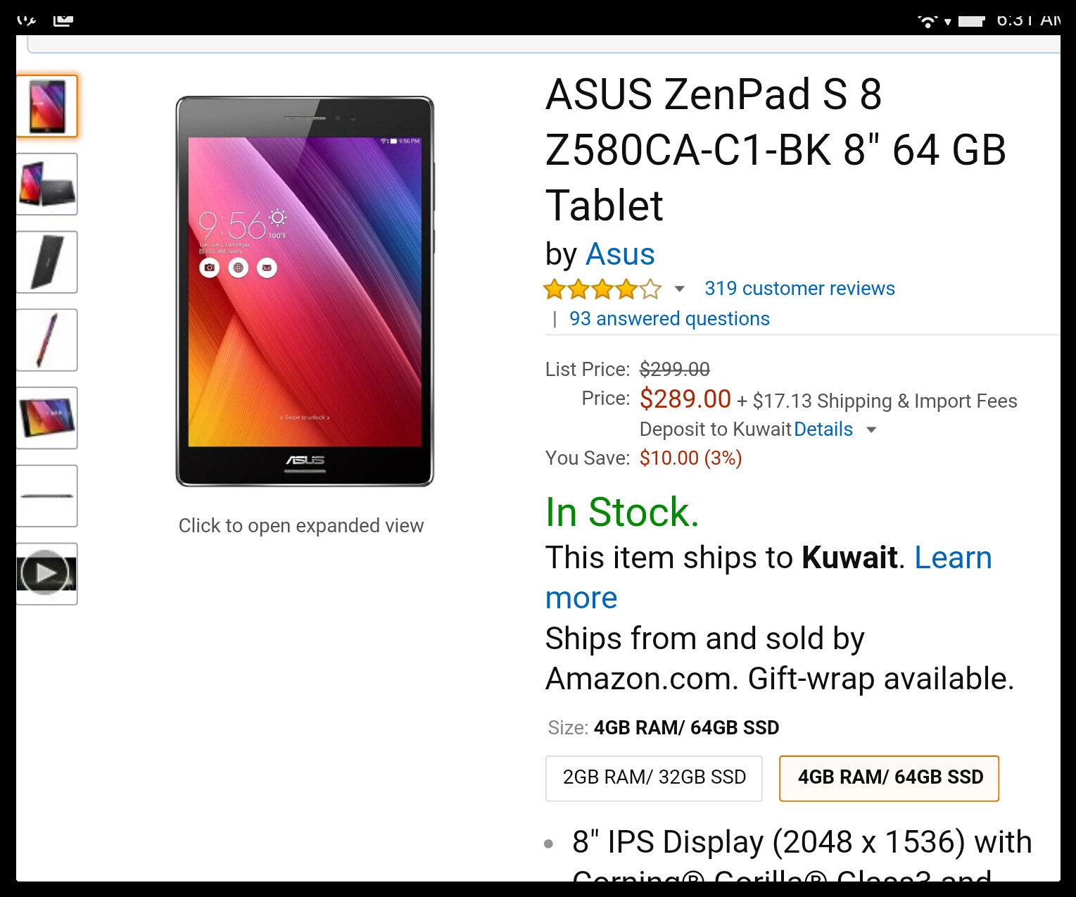 AmazonGlobal Shipping to Kuwait experience ITs965