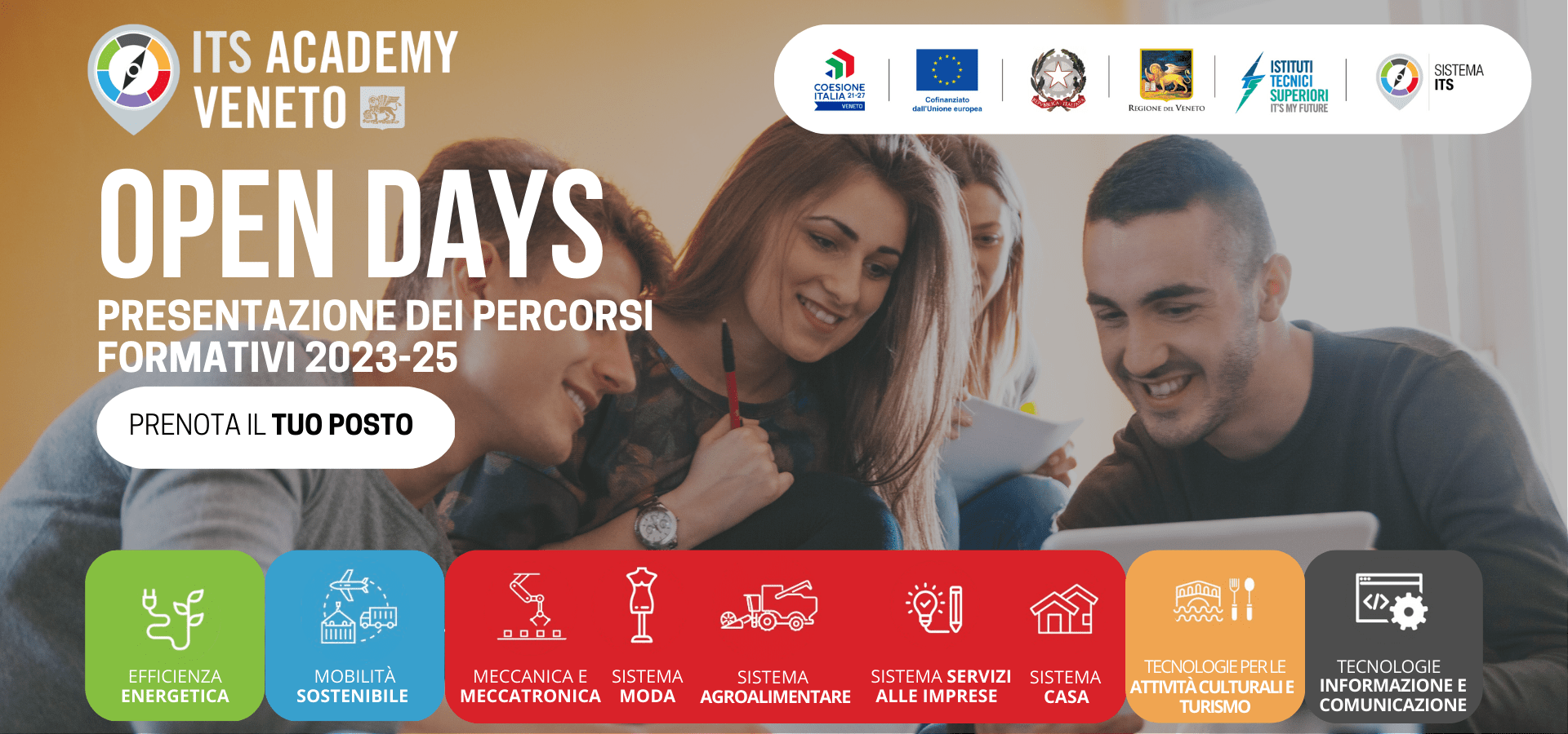 OPEN DAYS ITS OBIETTIVO ORIENTAMENTO! ITS ACADEMY