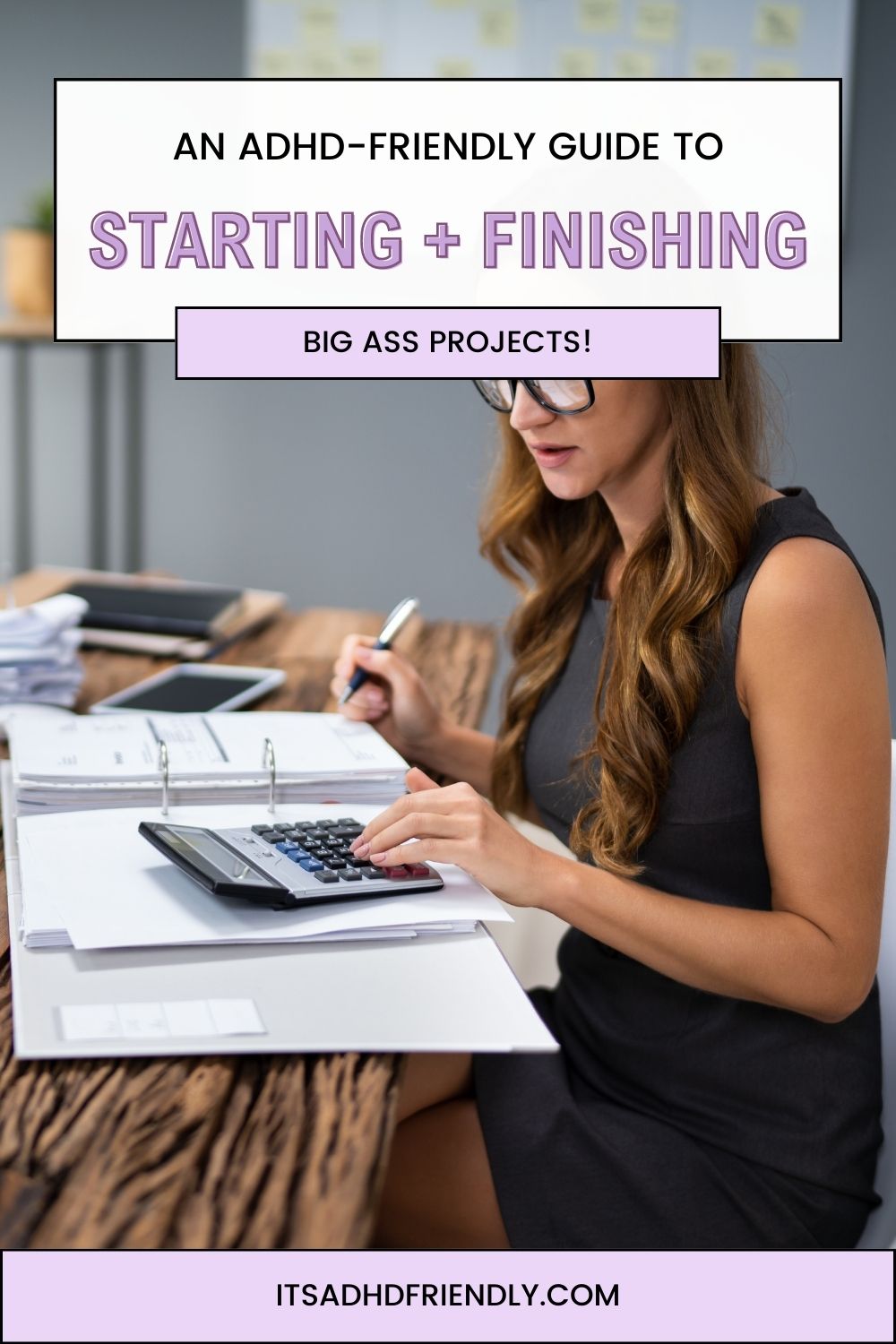 ADHD Planning Tips ☞ How I Tackle Big Projects It's ADHD Friendly