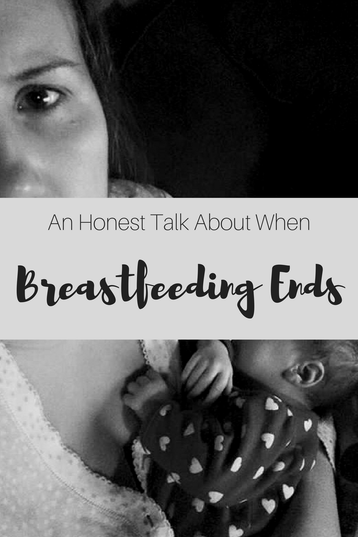 When Breastfeeding Ends // a story of grief and pride Its a Hero