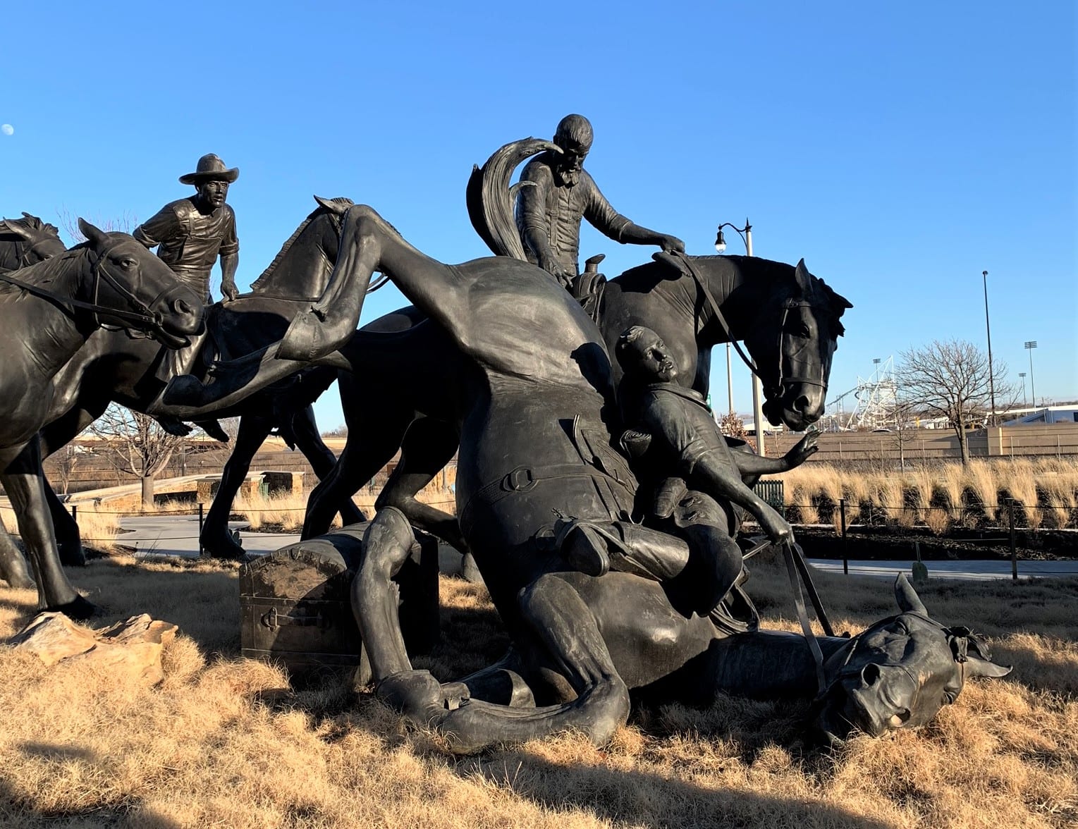 Oklahoma Centennial Land Run Monument It's A Joyous Journey