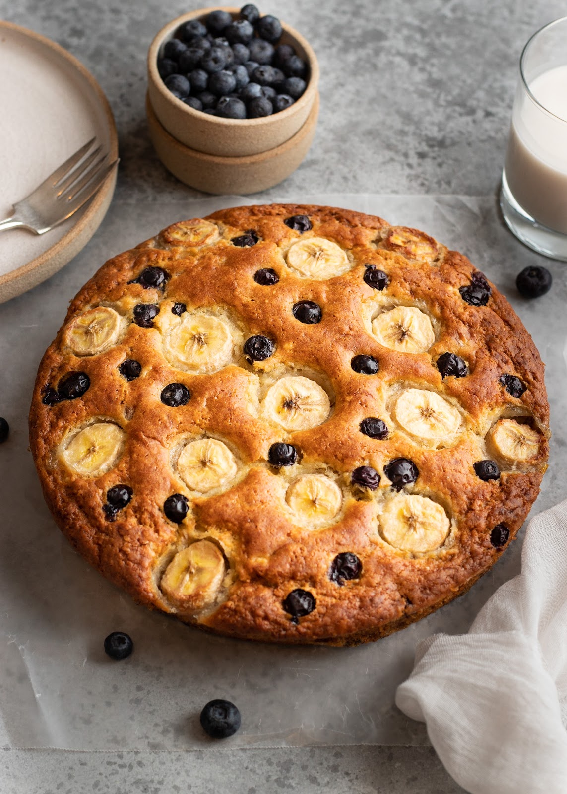 1Bowl Blueberry Banana Cake It's All Good Vegan