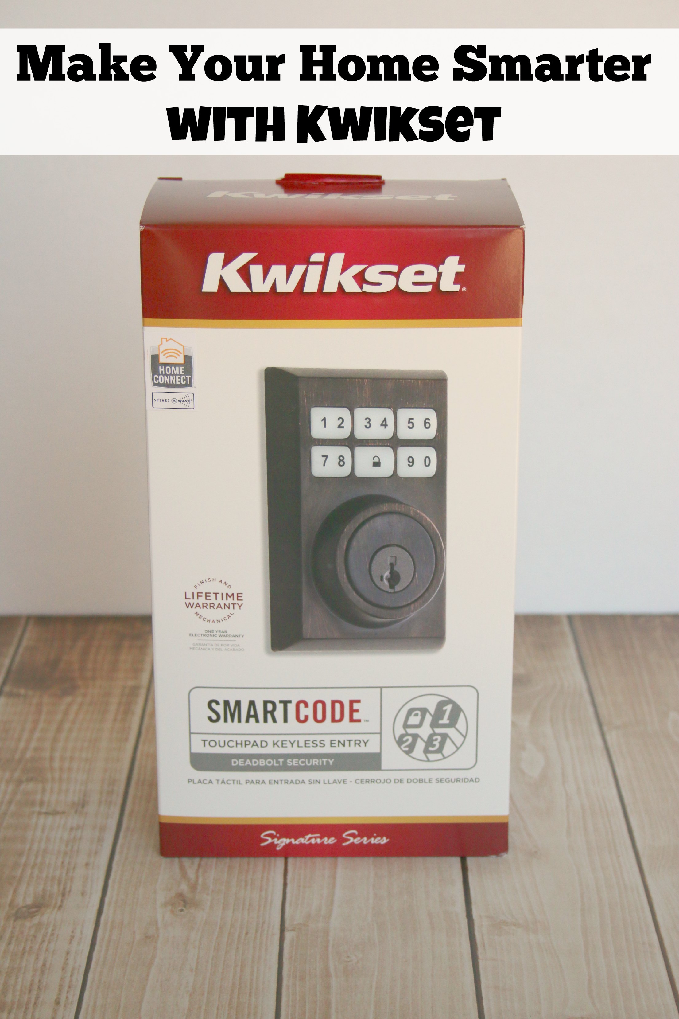 Smart House Find Kwikset 910 ZWave Smartcode Electronic Deadbolt Review It's a Lovely Life!