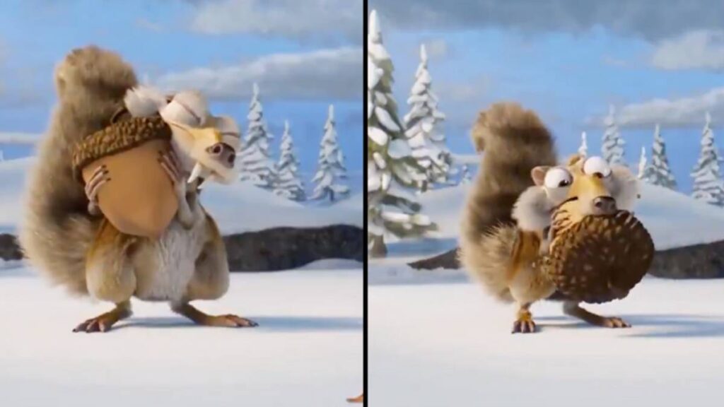 'Ice Age' Scrat The Squirrel Finally Gets His Acorn in Farewell Video
