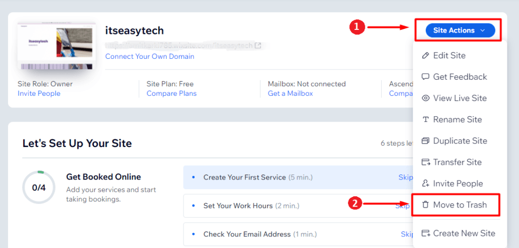 How To Unpublish Wix SIte Easily ItsEasyTech