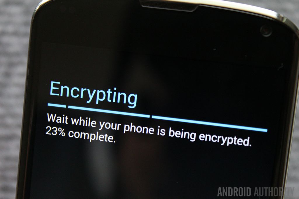 Encrypt your mobile devices.