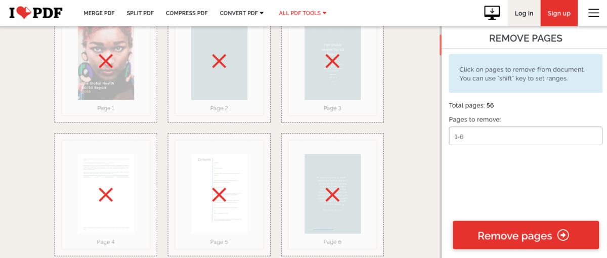 Delete PDF: Remove PDF pages online for free Adobe.
