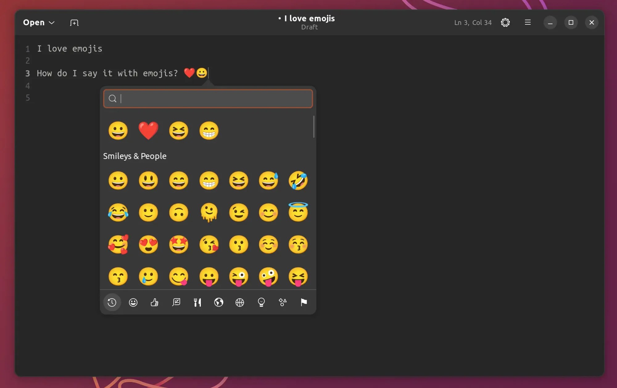 Using Emojis on Ubuntu Linux Linux Consultant