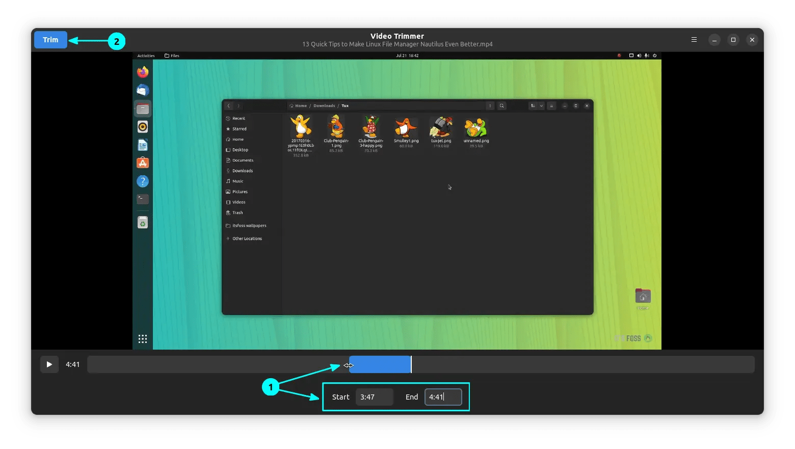Video Trimmer A Simple Video Trimming App for Linux Desktop