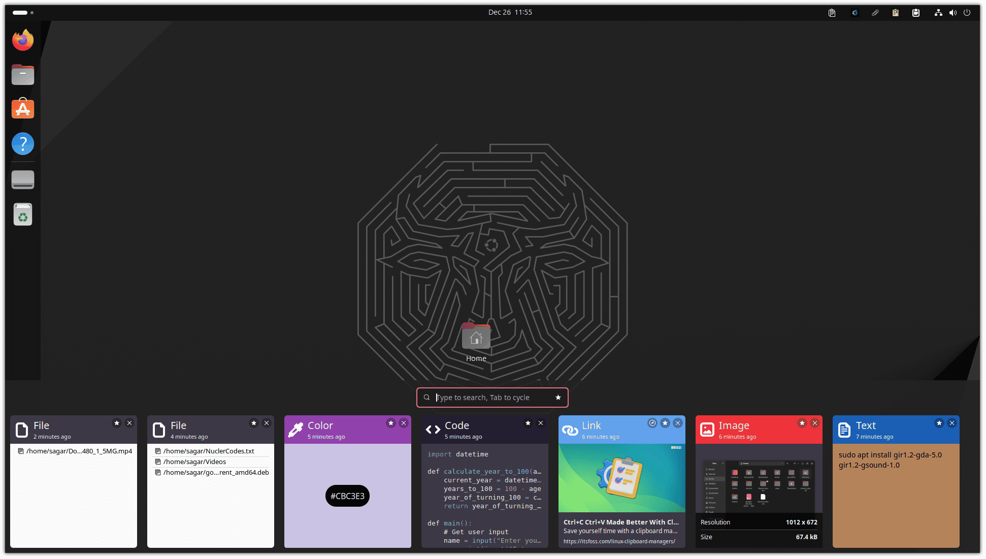 Ctrl+C Ctrl+V Made Better With Clipboard Managers in Linux
