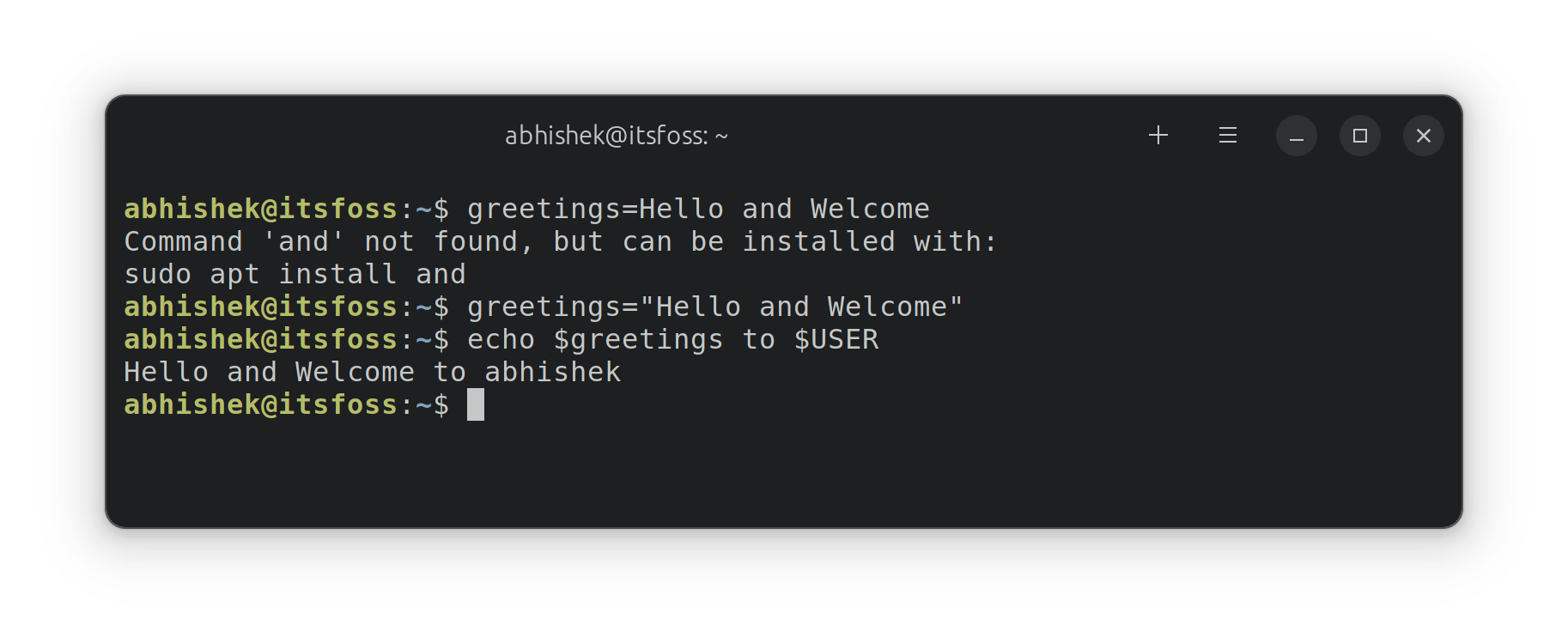 Bash Basics 2 Use Variables in Bash Scripts