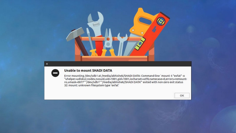 Mount and Use an exFAT Drive on Ubuntu Linux
