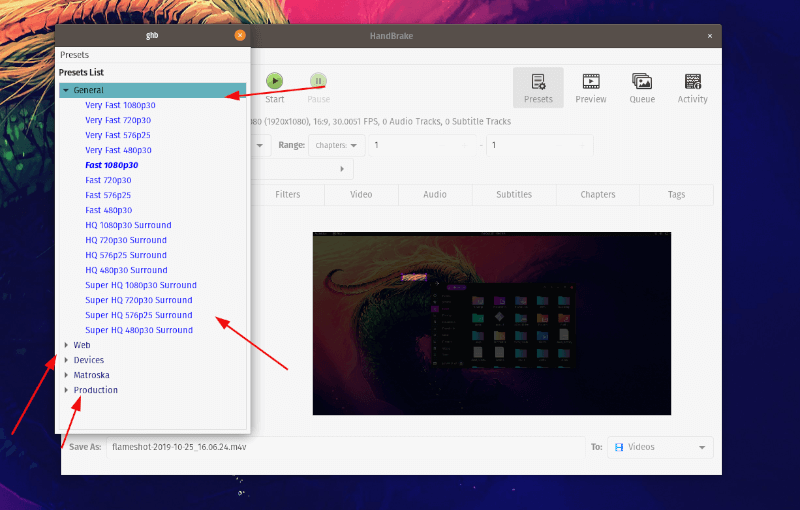 HandBrake Open Source Video Transcoder
