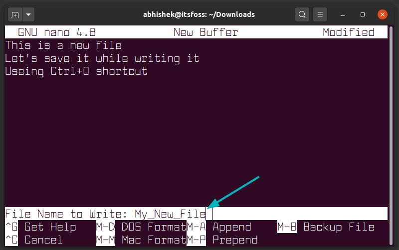 Editing Files With Nano in Linux [With Cheat Sheet]