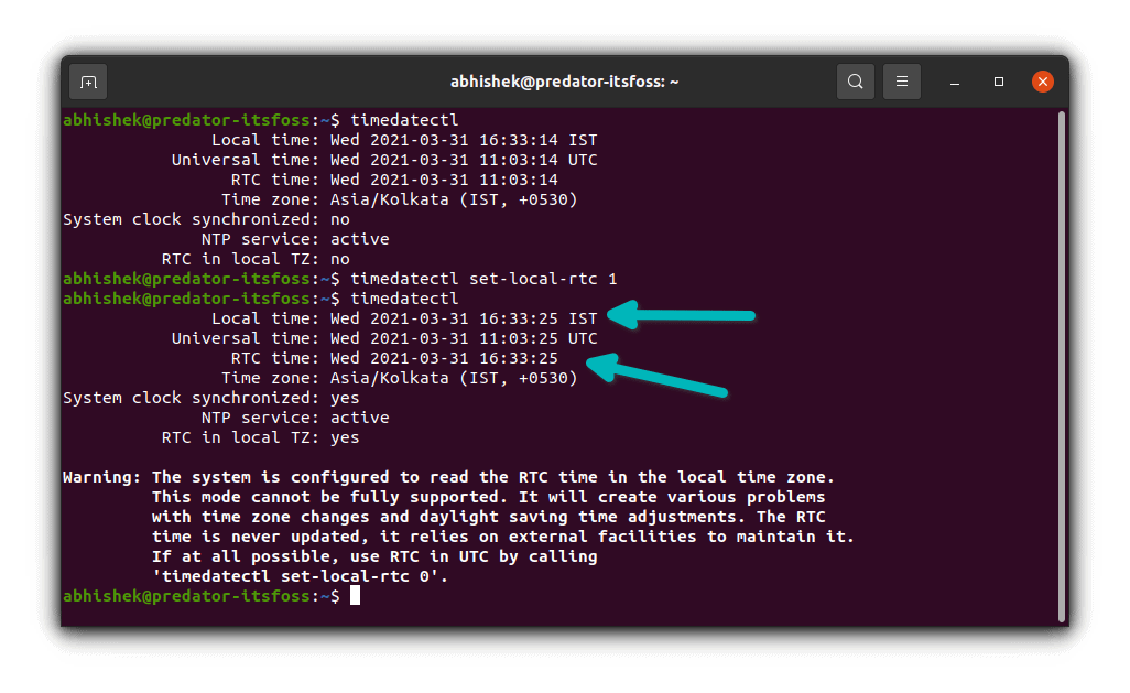 Wrong Time Displayed in WindowsLinux Dual Boot Setup? Here's How to Fix it