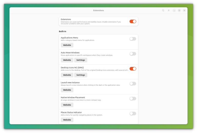 How to Use GNOME Shell Extensions Guide]