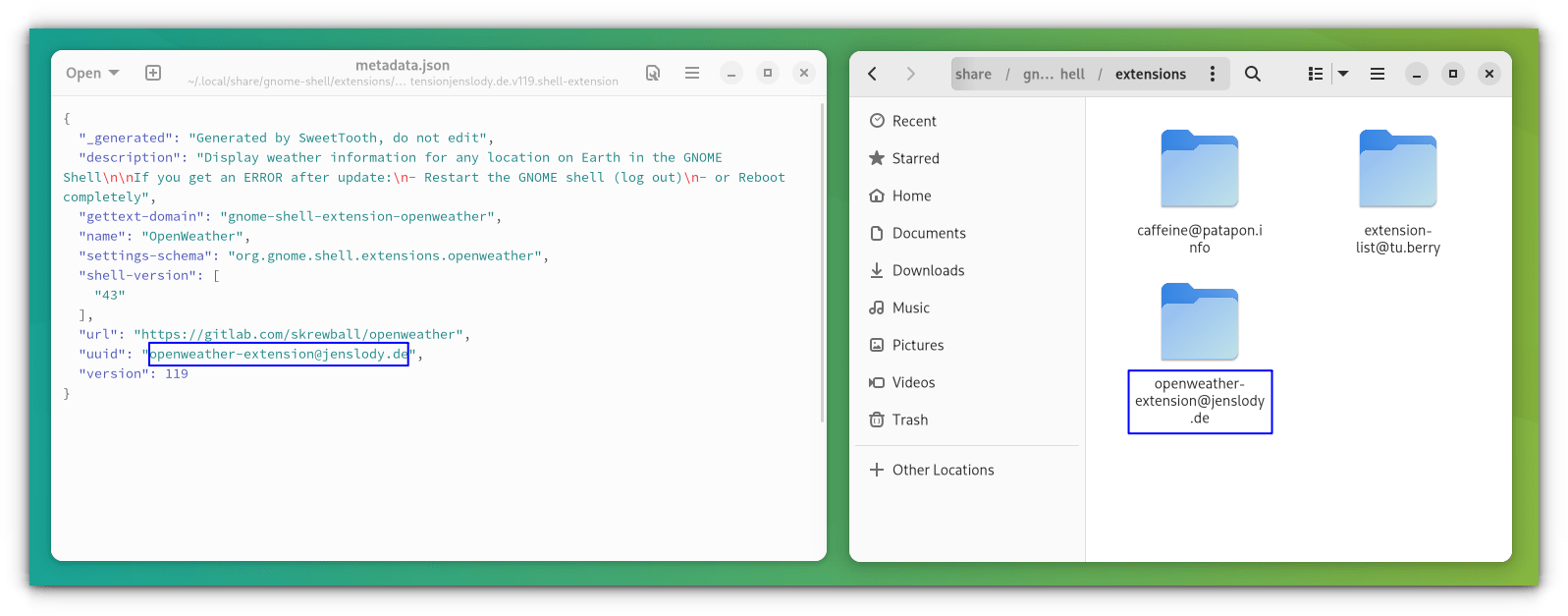 How to Use GNOME Shell Extensions Guide]