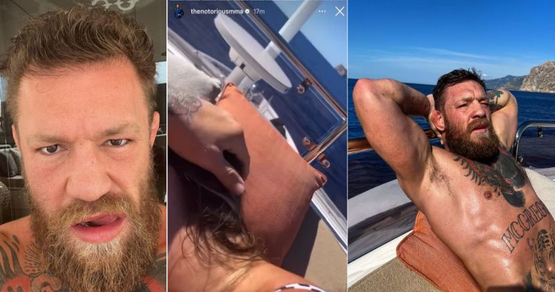 Conor McGregor’s Intimate Boat Video Goes Viral - Game 7