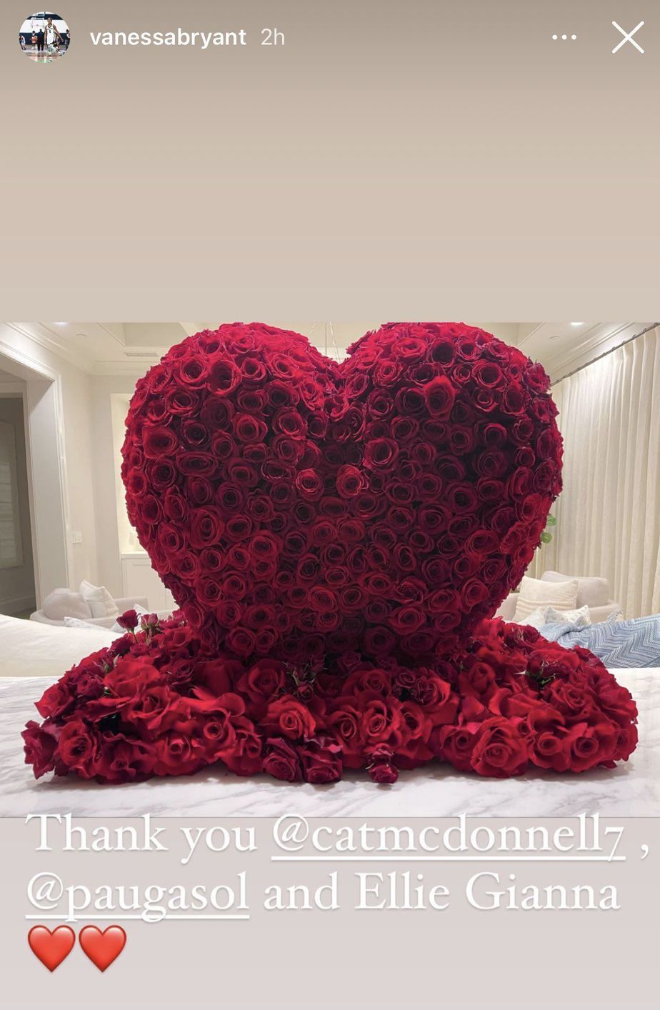 Vanessa Bryant’s Anniversary Gift From Pau Gasol (Photos) Game 7