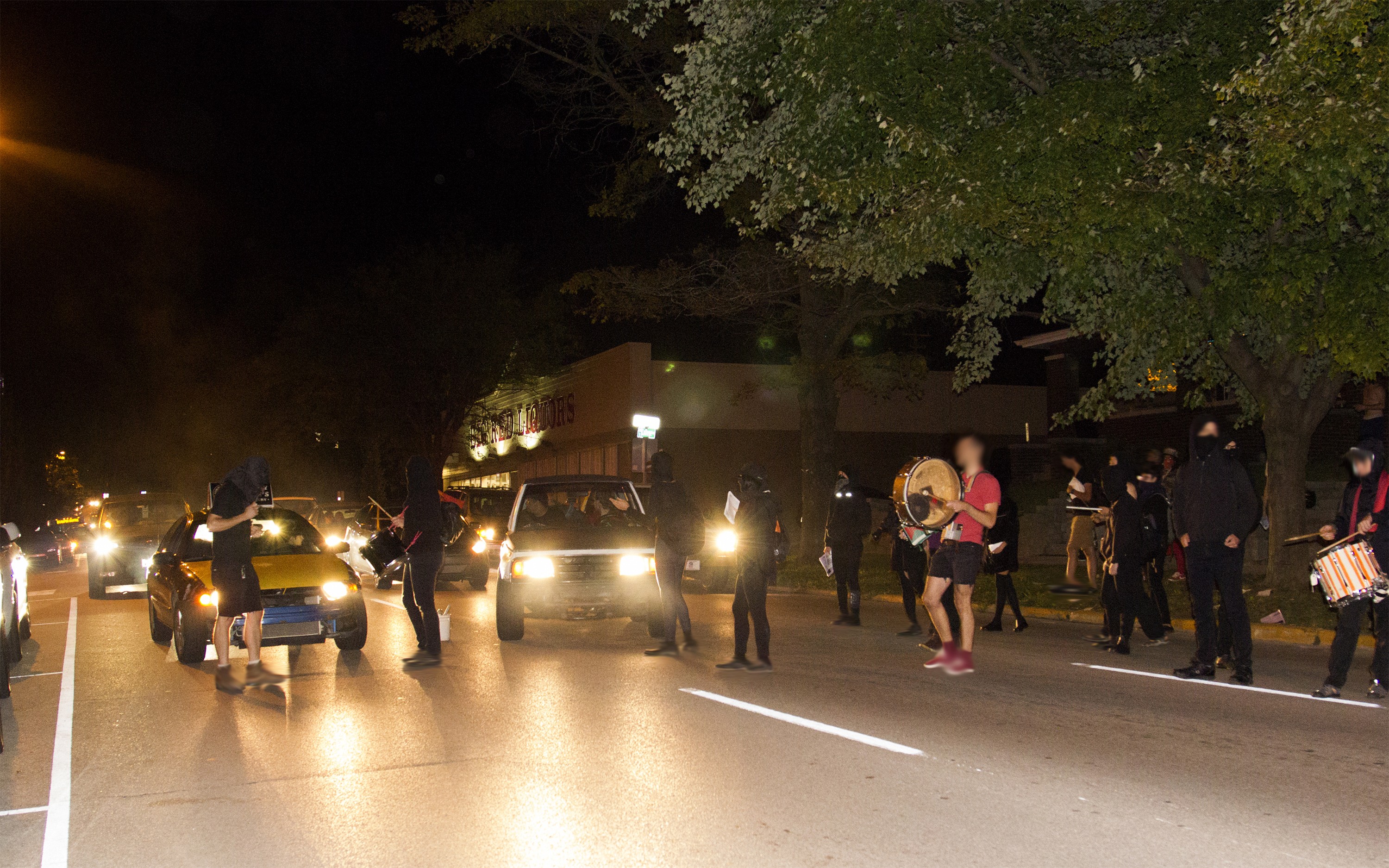 Bloomington Strike Solidarity, Day 3 Noise Demonstration It's Going