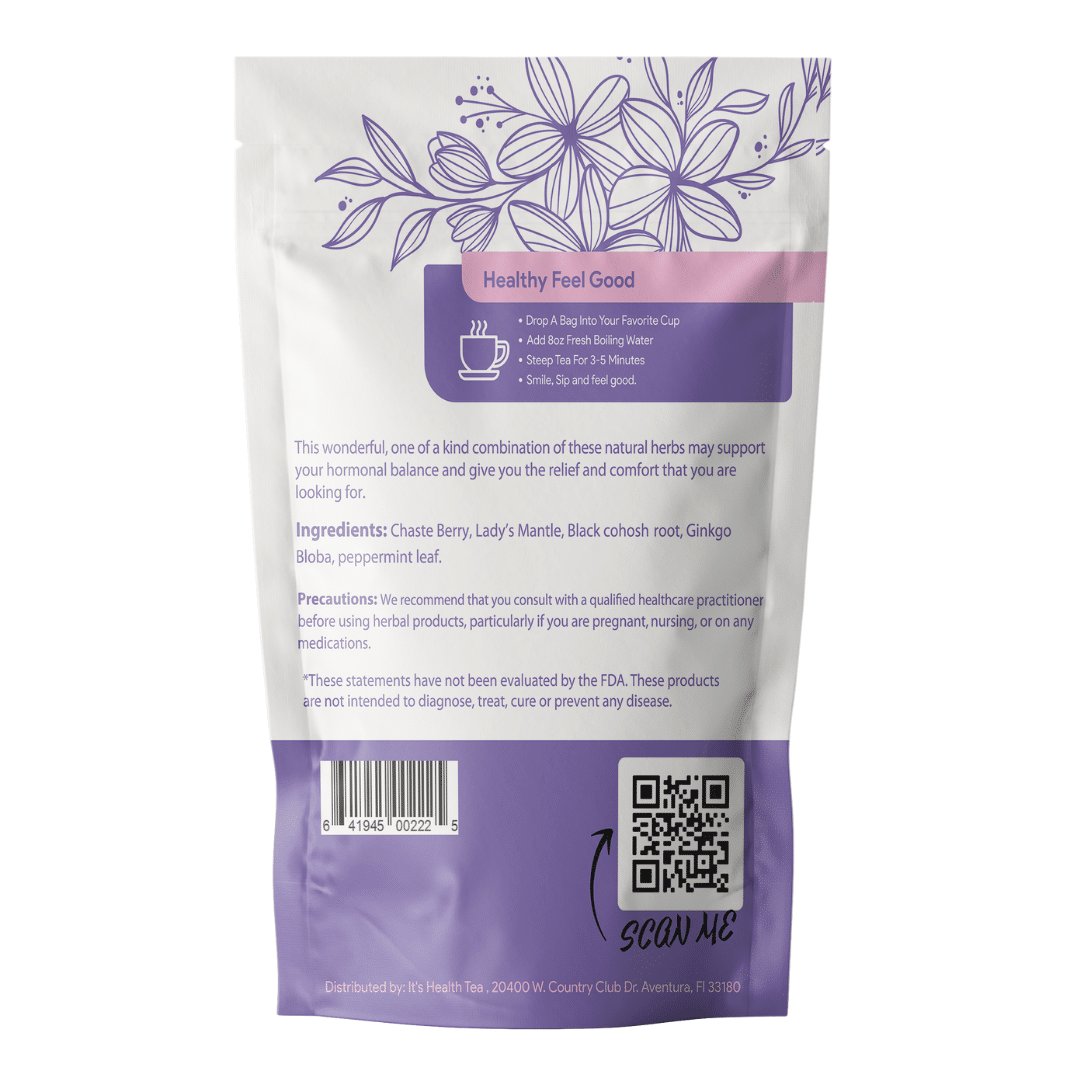 Hormonal Balance Herbal Tea for Women 100 Natural Period Relief from