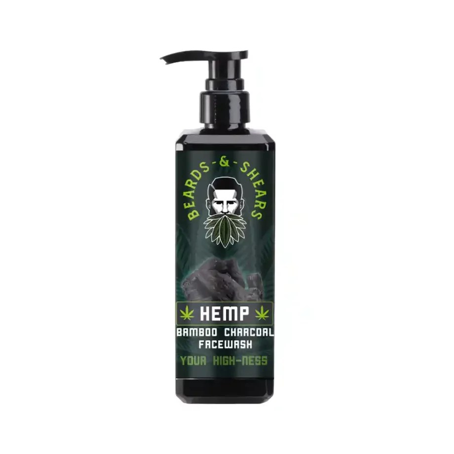 Beards And Shears Hemp Charcoal Facewash, 100gms Its Hemp