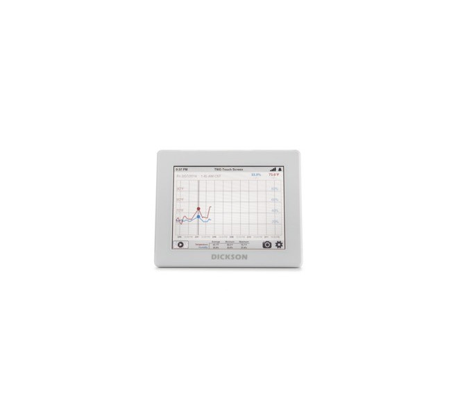 TWE Touchscreen Data Logger TWE Touchscreen Data Logger Dickson