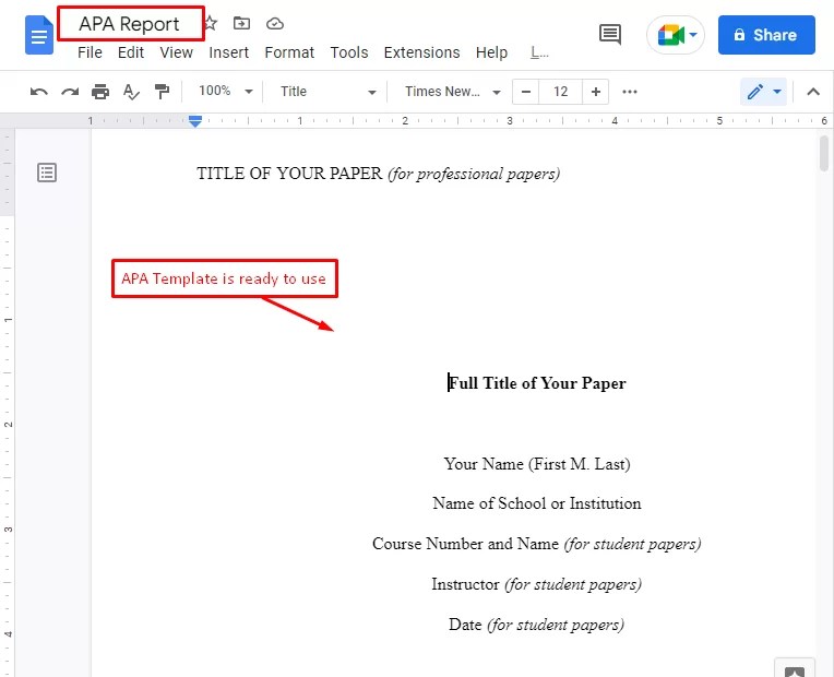 How to Use APA Format in Google Docs Its Linux FOSS