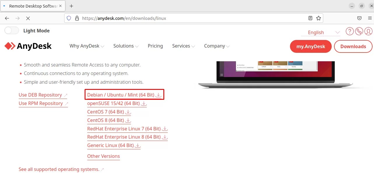 How to Install AnyDesk in Ubuntu 22.04 Its Linux FOSS
