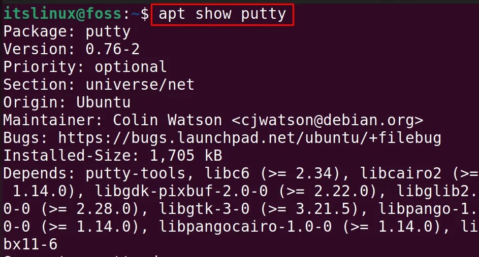 How to install PuTTY on Ubuntu 22.04 Its Linux FOSS