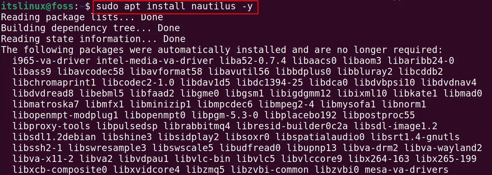 How to Install Nautilus on Ubuntu 22.04 Its Linux FOSS