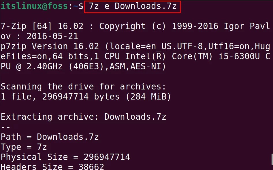 How to Install and Use 7zip on Ubuntu 22.04? Its Linux FOSS