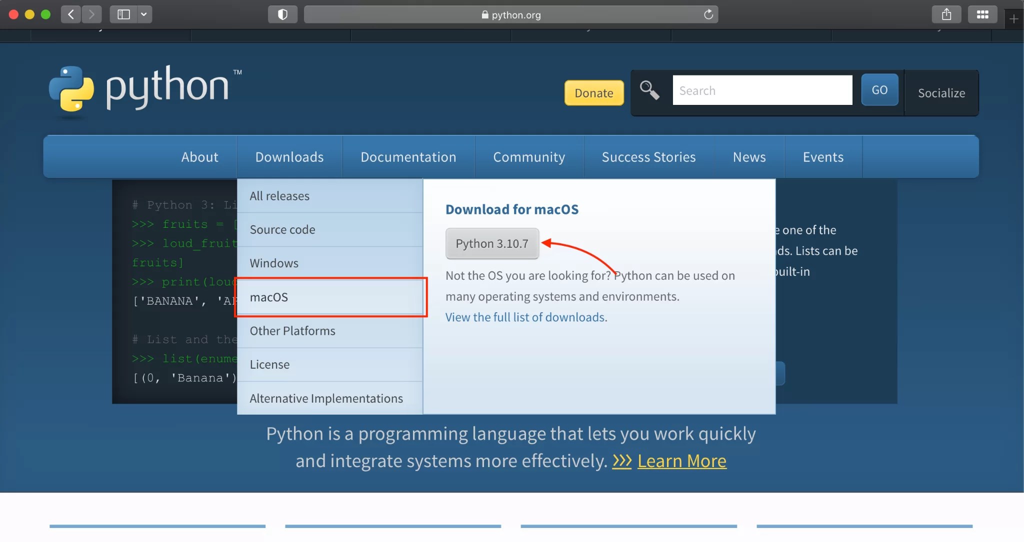 Methods to Install Python on Mac Its Linux FOSS