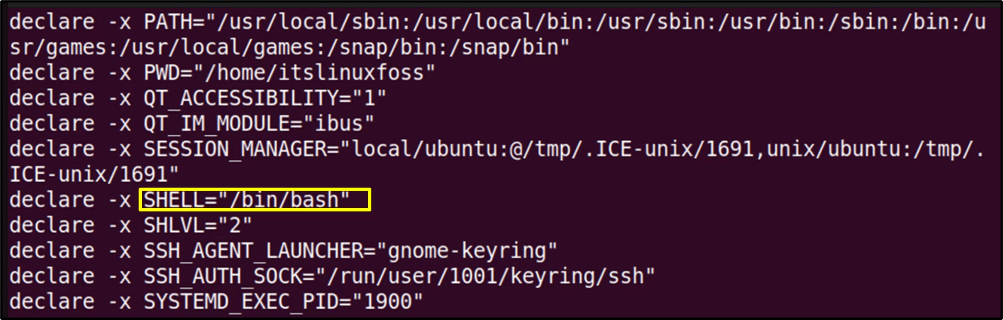 Linux export Command With Examples Its Linux FOSS