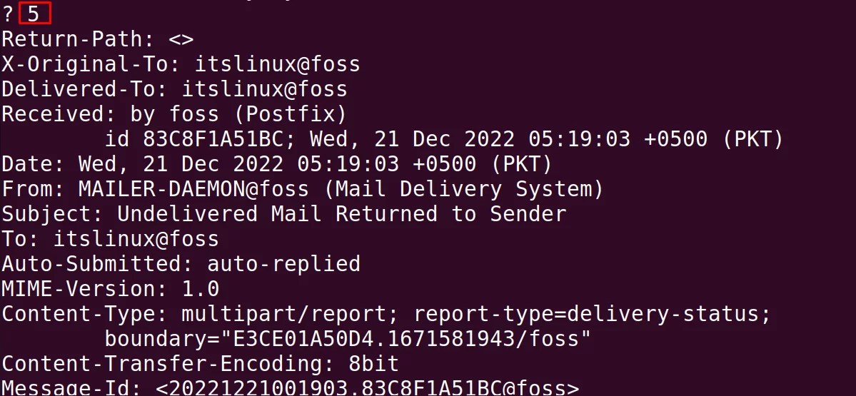 How to use mail command in Linux? Its Linux FOSS
