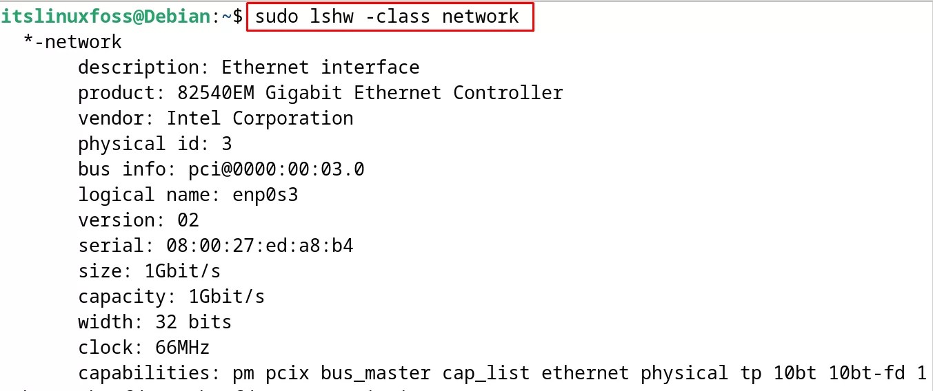 How to List Network Interfaces on Debian 12 Its Linux FOSS