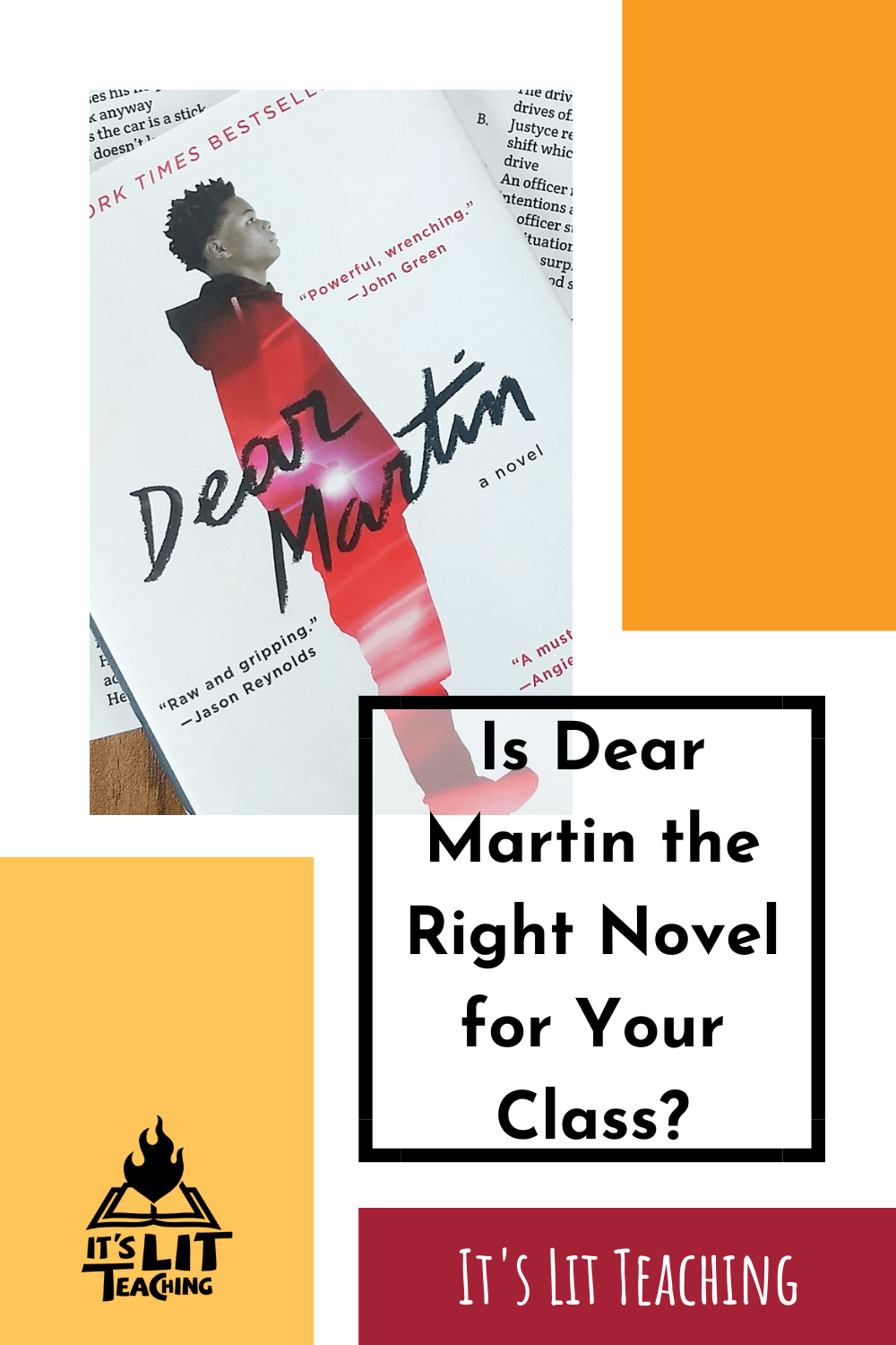 Is Dear Martin the Right Novel for Your Class? It's Lit Teaching
