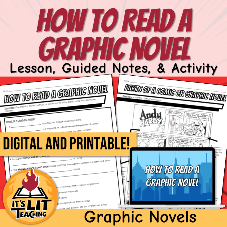 5 Helpful Tips for Teaching With Graphic Novels It's Lit Teaching