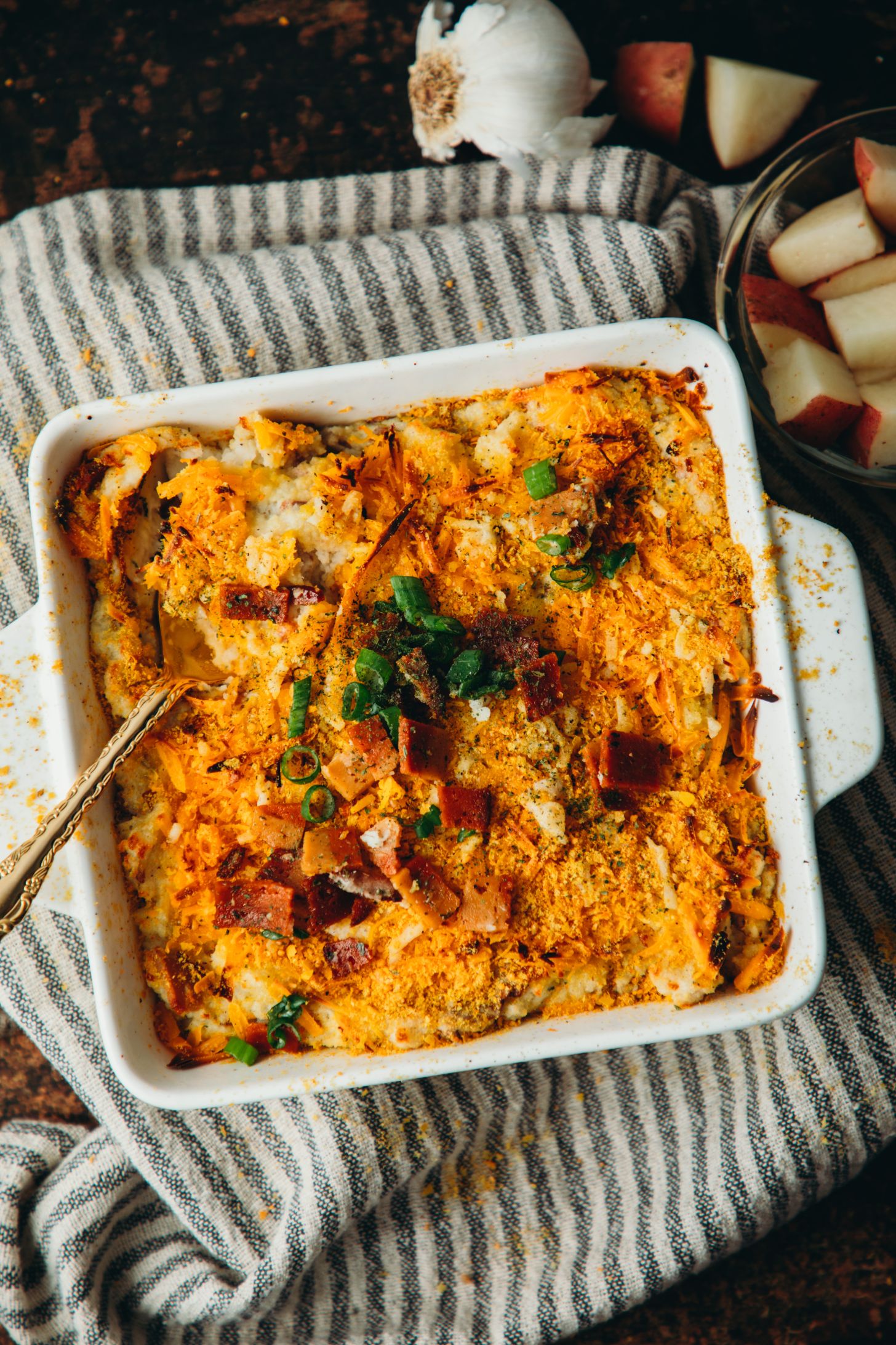 Loaded Baked Potato Casserole (dairyfree and vegan) Liv B.