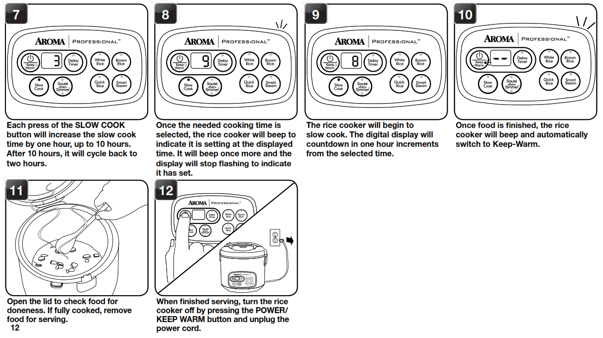Aroma Rice Cooker & Steamer ARC3000SB Manual ItsManual