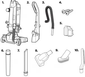 Bissell 2256K Series Powerclean Swivel Pet Rewind manual - ItsManual