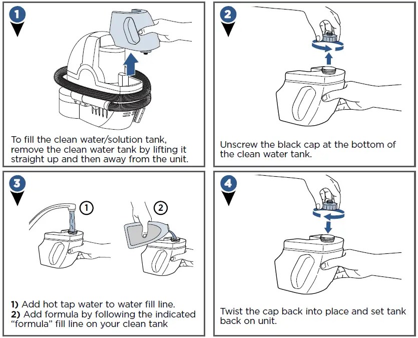 Bissell 33N8 Series Spotbot Pet Deep Cleaner manual ItsManual